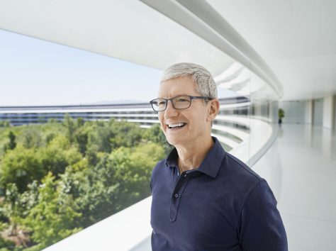 Image article Tim Cook s&rsquo;amuse de son « Good Morning » avant son ultime keynote
