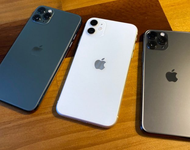 iPhone 11 Pro Max Vert vs iPhone 11 Blanc vs iPhone 11 Pro Gris