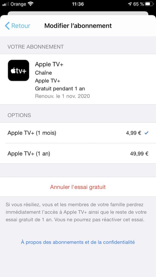 Comment avoir Apple TV+ gratuit quand est ou le prix réduit l'année pour les autres iPhoneAddict.fr