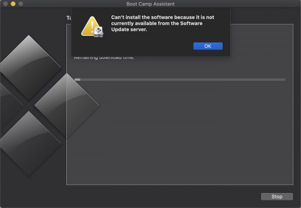 Boot Camp : le MacBook Pro 16