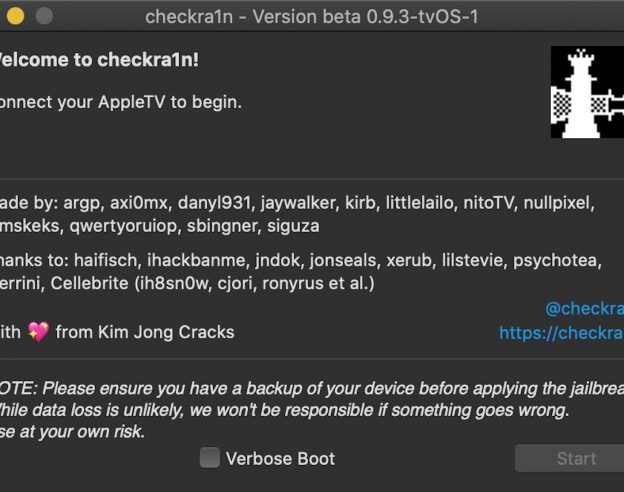 Checkra1n Apple TV