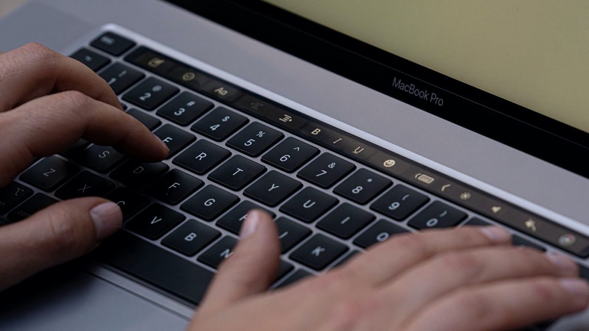 MacBook Pro 16 Pouces Clavier Touch Bar