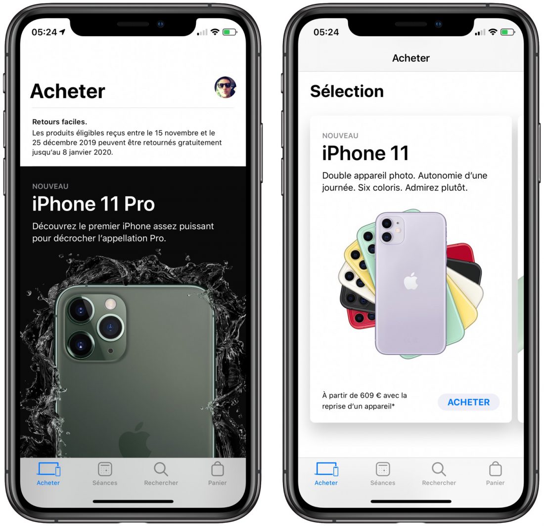 Apple revoit l'expérience d'achat de son application Apple Store