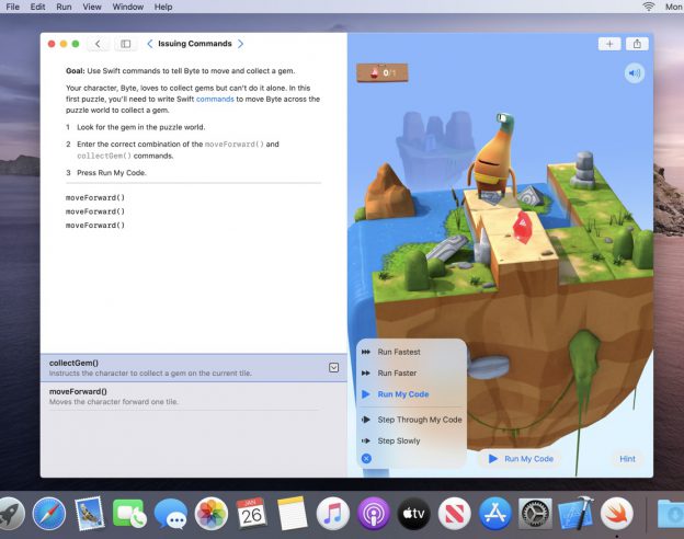Swift Playgrounds Application Mac