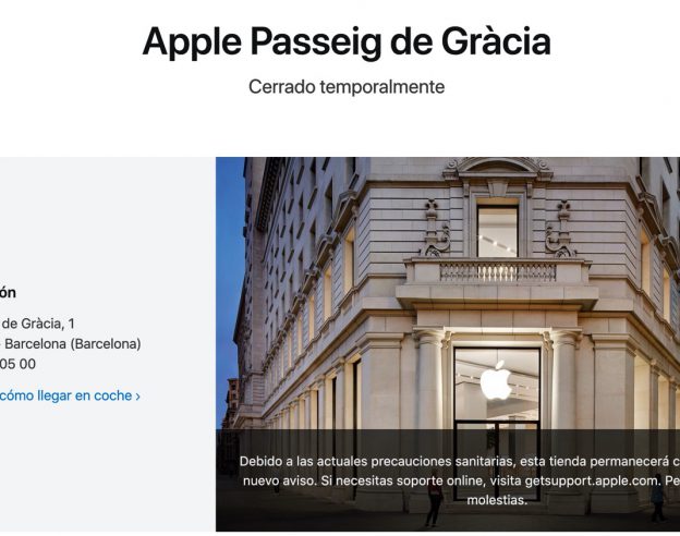 Apple Store Espagne Ferme Coronavirus