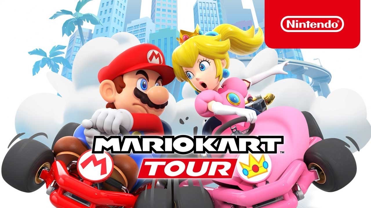 Mario vs Peach Mario Kart Tour
