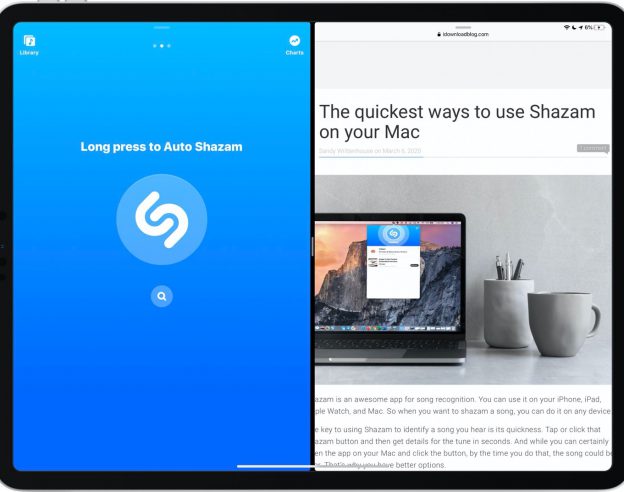 Shazam-Split-View-iPad