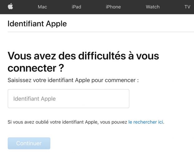 iForgot Apple ID