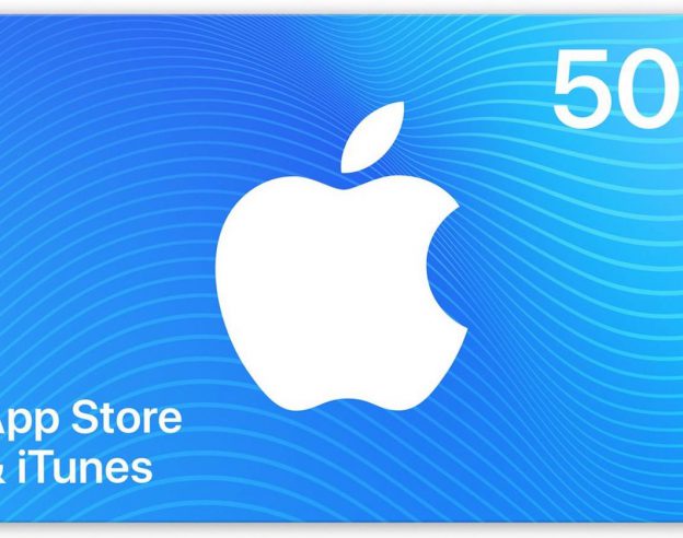 Carte Cadeau App Store iTunes 50 Euros