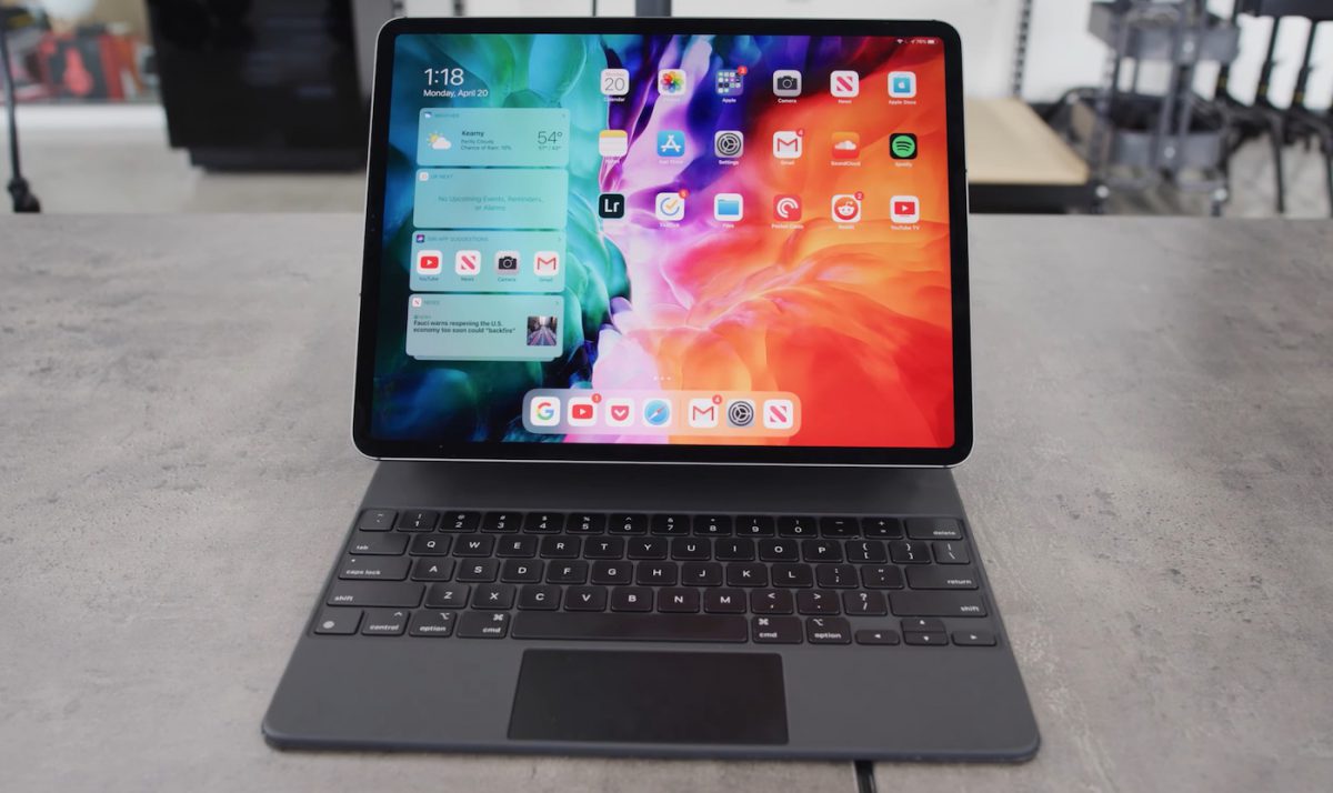iPad Pro 2020 et Magic Keyboard