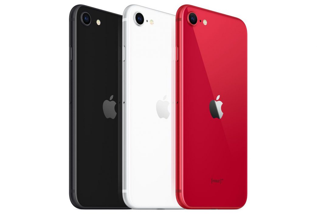 iPhone SE 2020 Arriere Noir vs Blanc vs Rouge