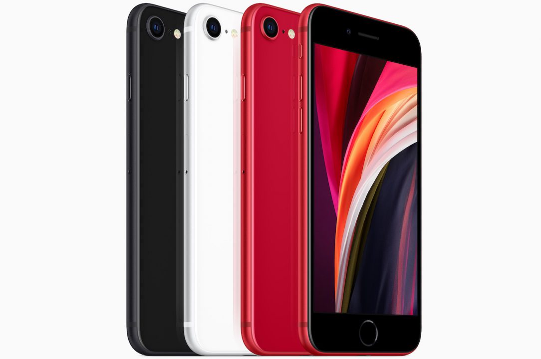 iPhone SE 2020 Officiel Avant Arriere Rouge vs Blanc vs Noir
