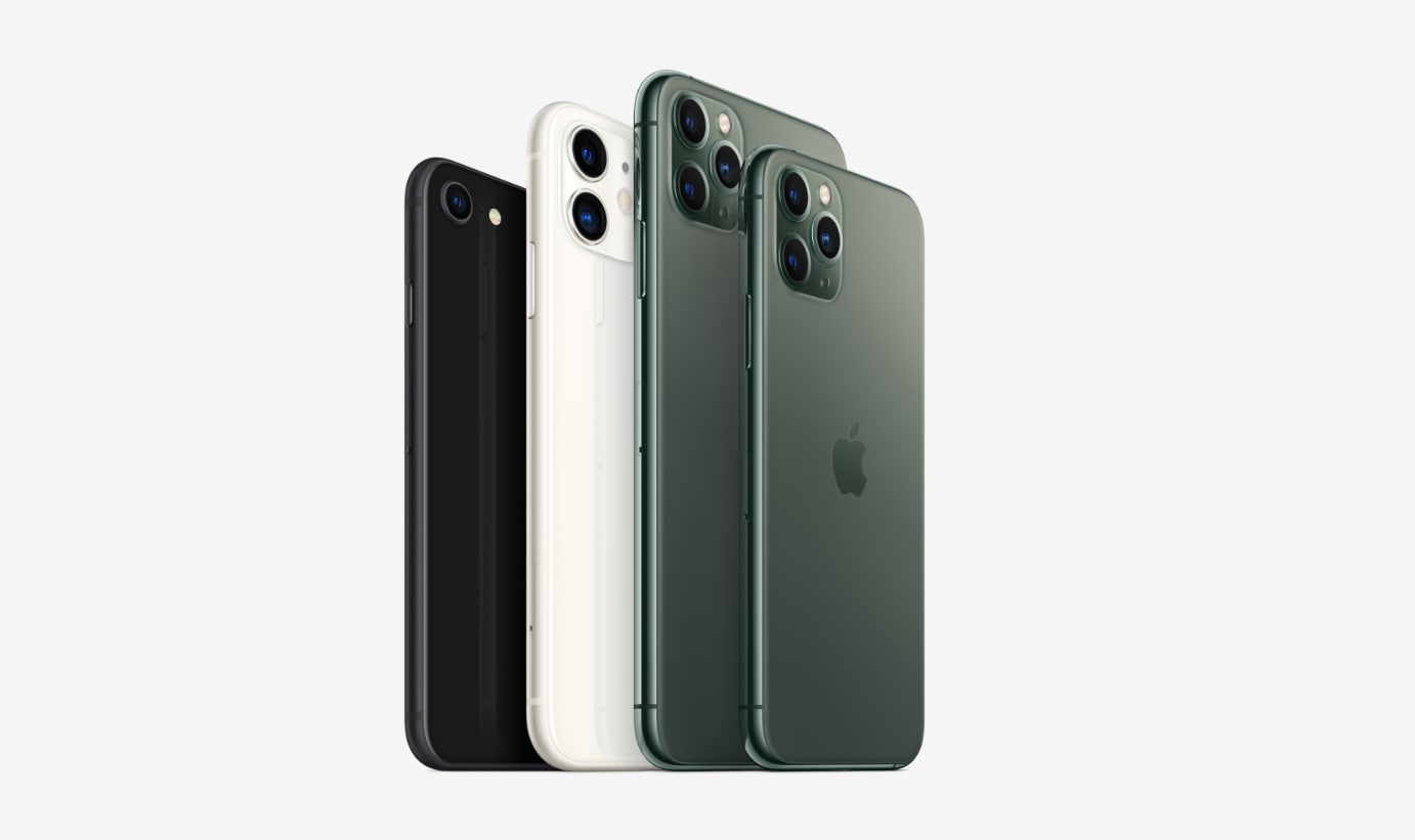 iPhone SE 2020 vs iPhone 11 vs iPhone 11 Pro Max vs iPhone 11