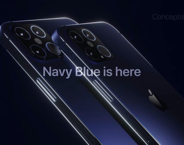 Concept iPhone 12 Blue Navy