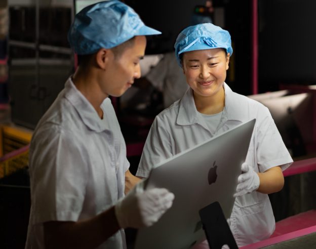 Employes Usine Production Chine Apple iMac