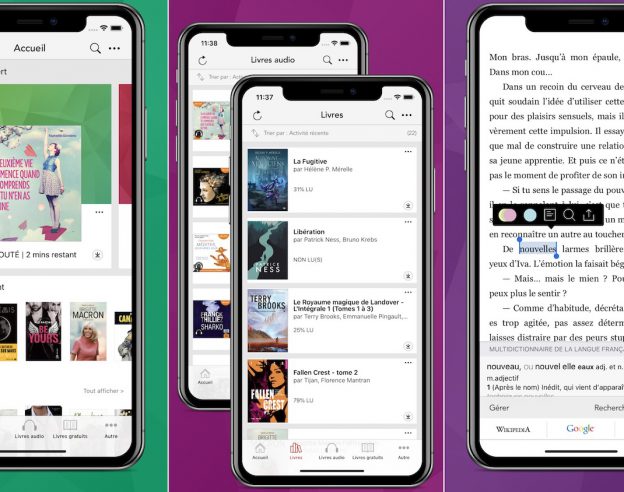 Kobo Books Application iPhone