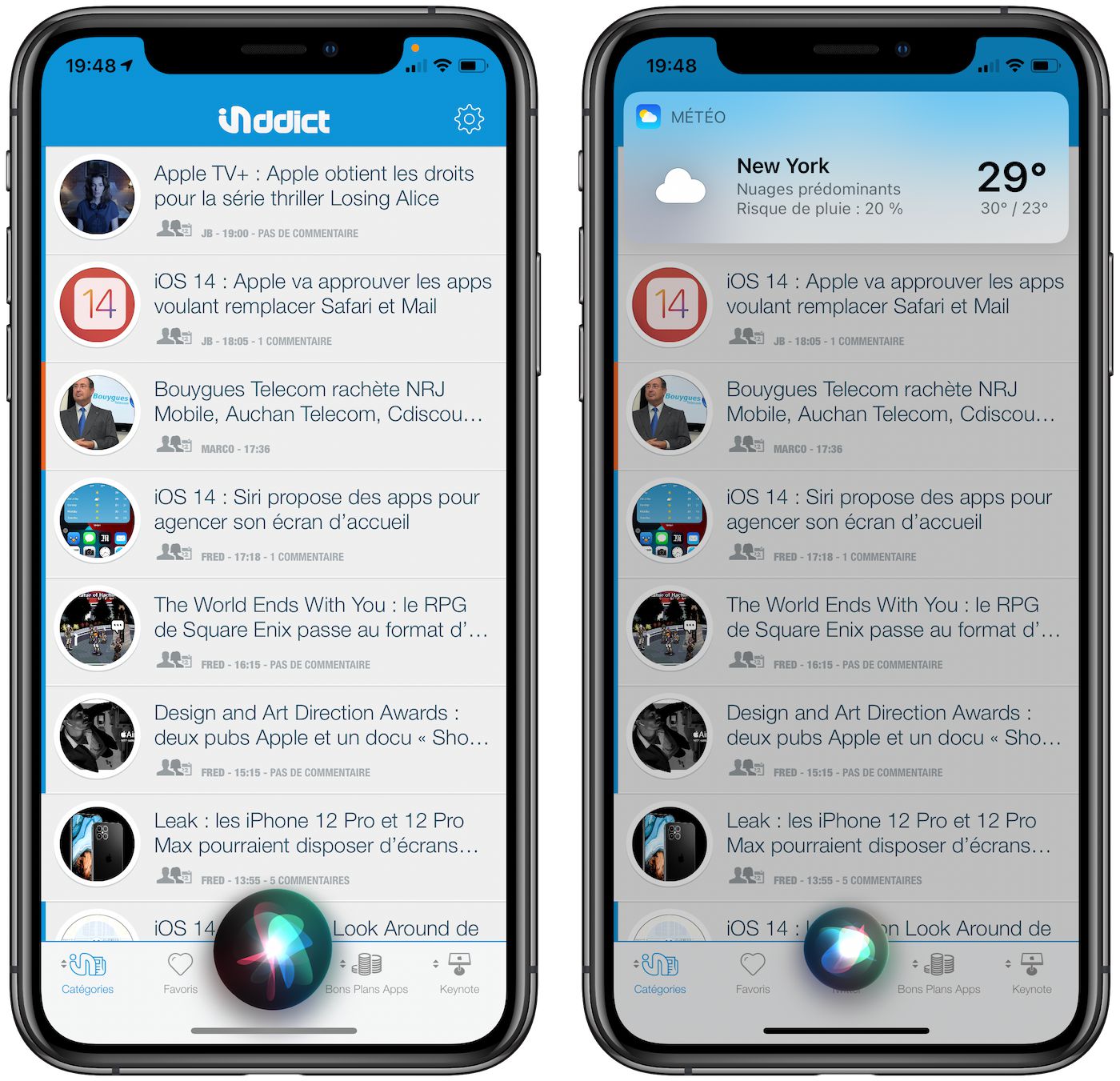 iOS 14 Siri Nouvelle Interface Compacte