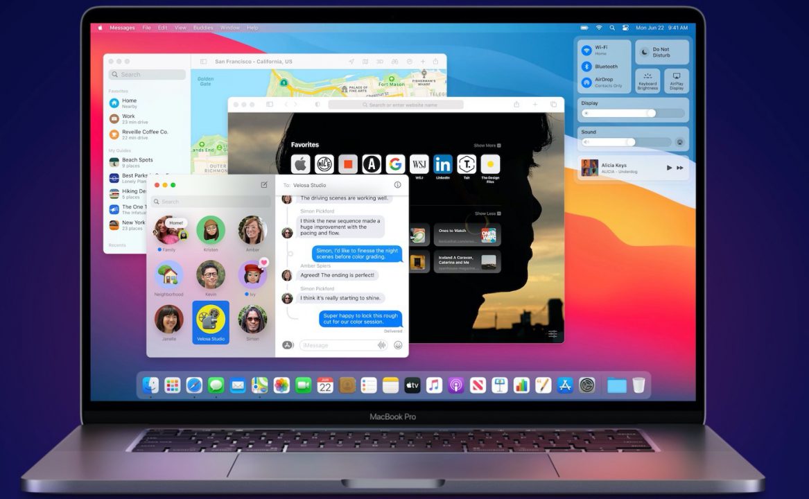 macOS Big Sur MacBook Pro
