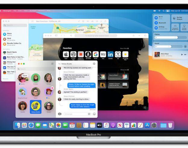 macOS Big Sur MacBook Pro Officiel