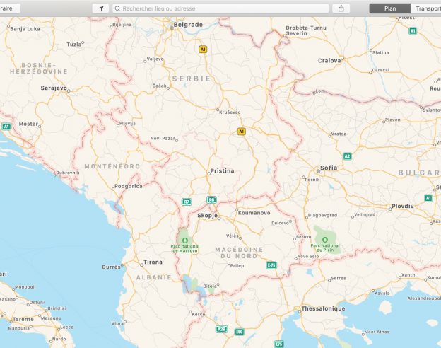 Apple Plans Serbie Kosovo