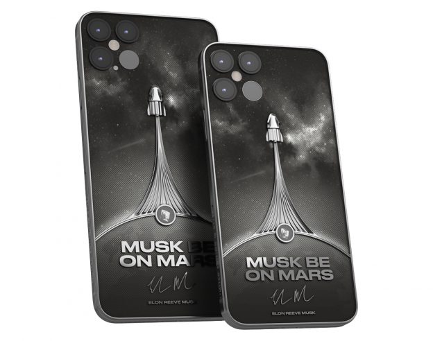 Caviar iPhone 12 SpaceX