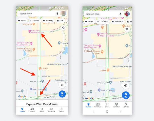 Google-Maps-Android-Feu-Circulation-2