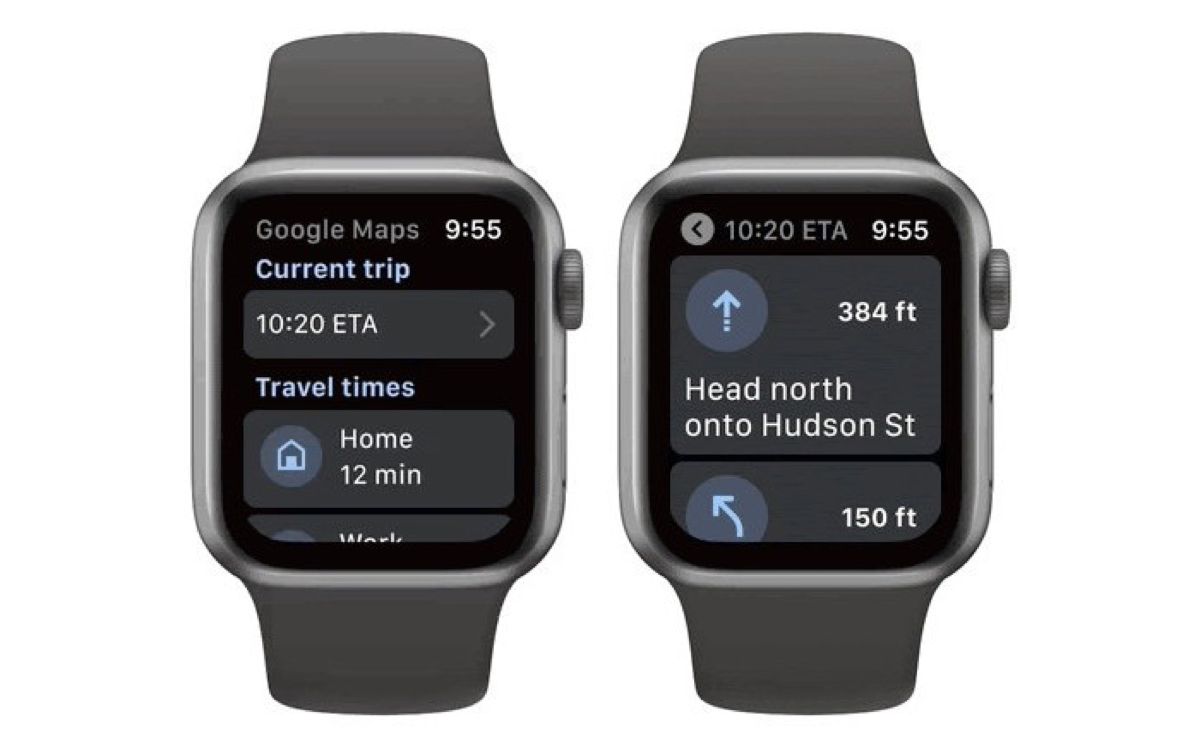 google maps apple watch 4