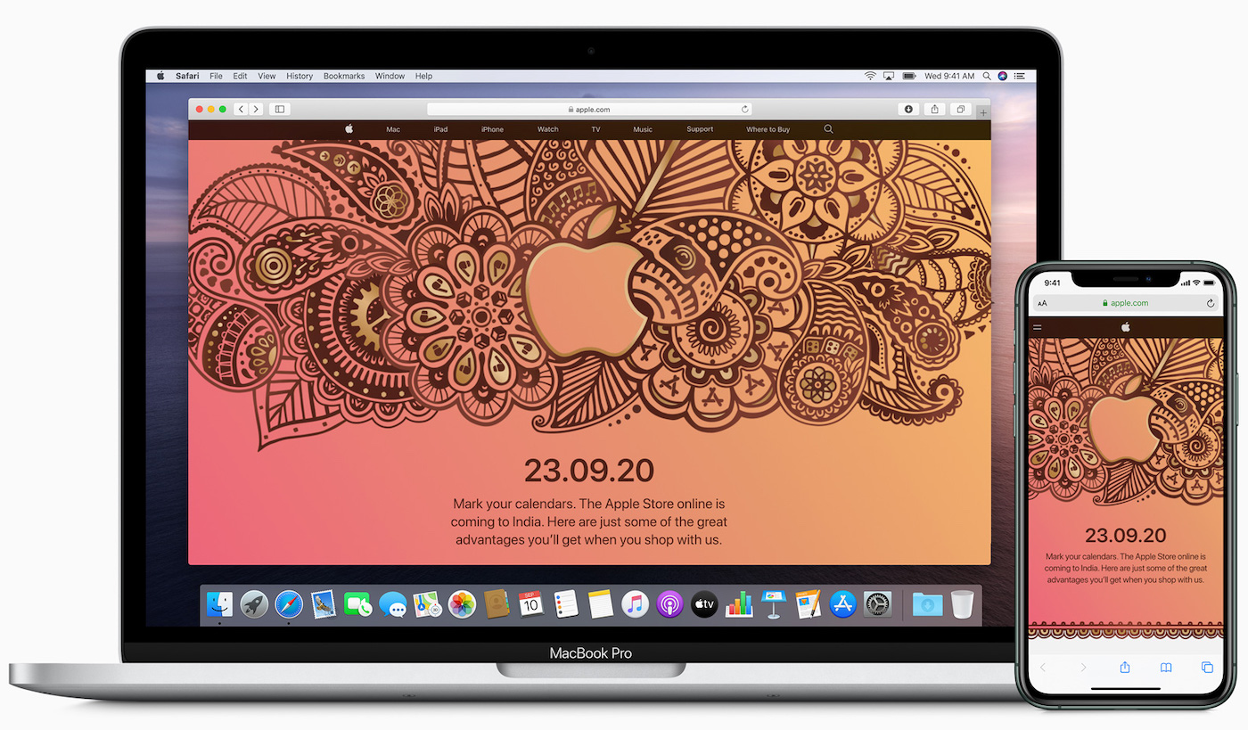 Apple Store en Ligne Inde Lancement