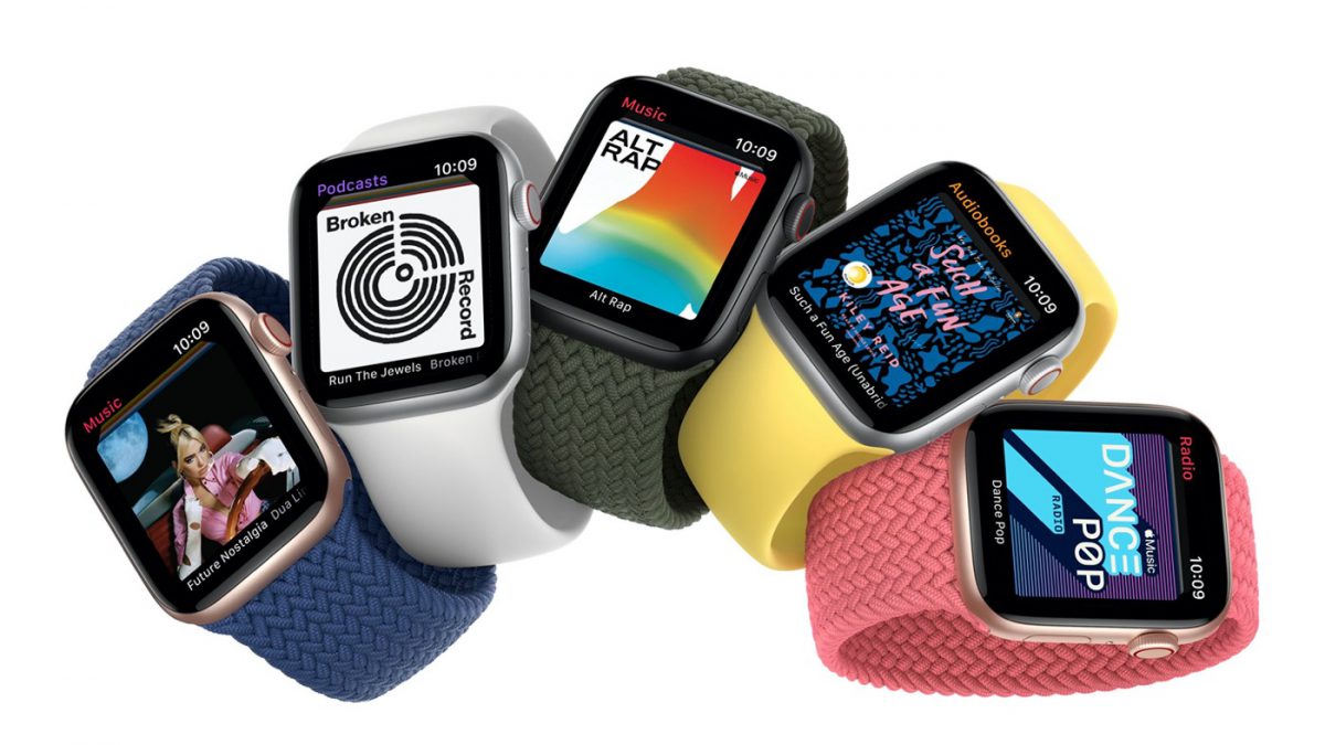 Apple Watch SE 2020 Coloris Bracelets