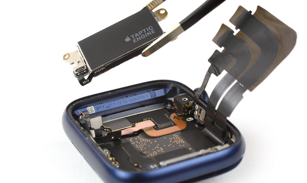 Démontage Apple Watch Series 6 plus grosse batterie et d'autres