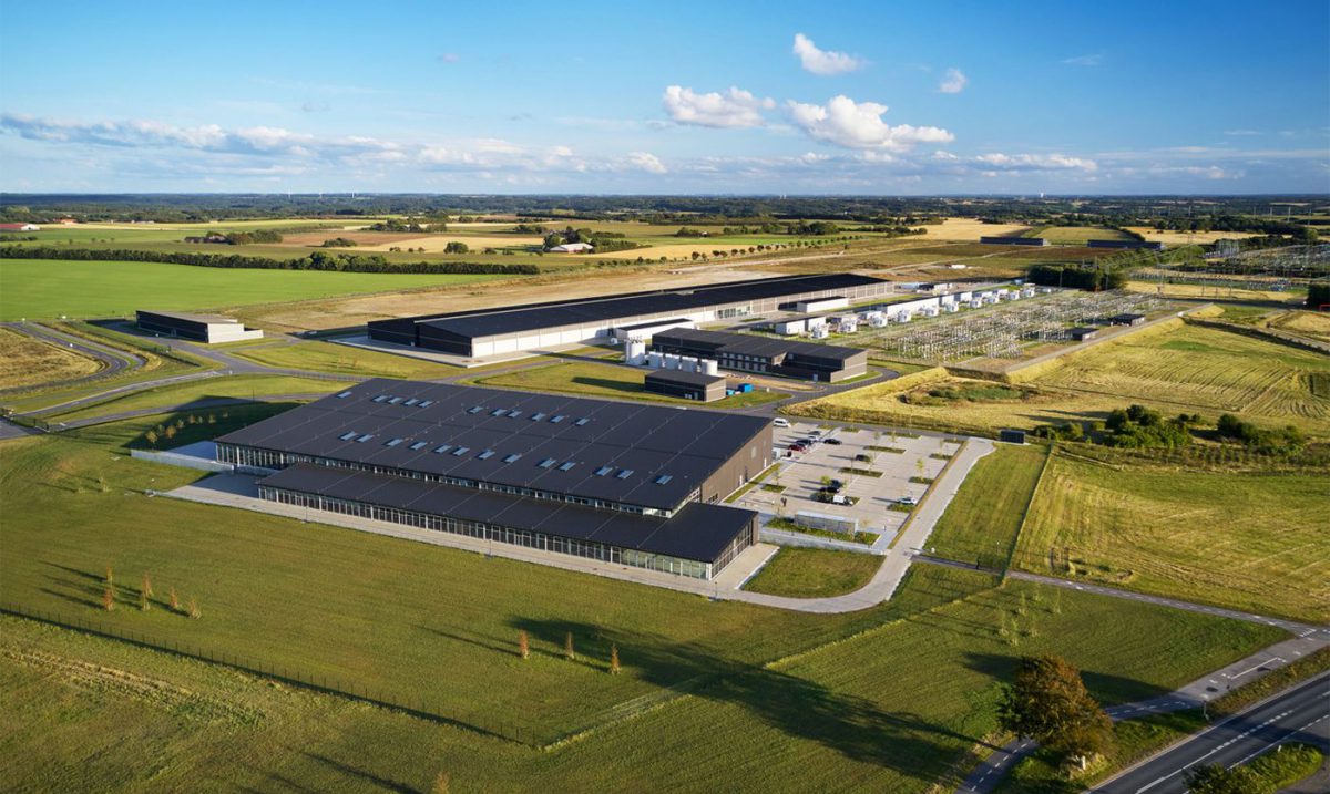 Le nouveau datacenter de (Danemark) fonctionnera à 100 sur des