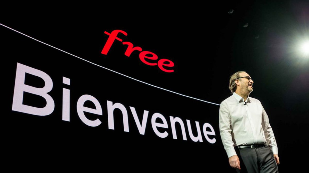 Xavier Niel et Logo Free