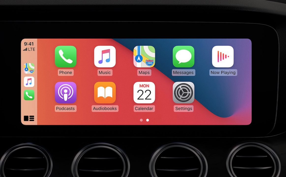iOS 14 CarPlay Fond Ecran Personnalise