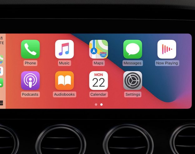 iOS 14 CarPlay Fond Ecran Personnalise