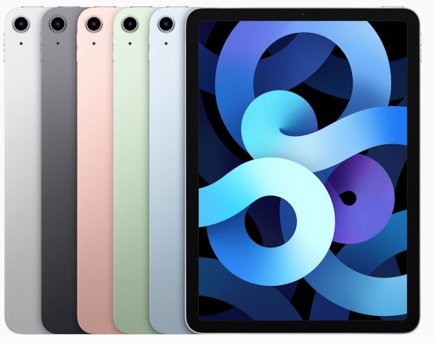 iPad Air 4 2020 Officiel Avant Arrière Coloris