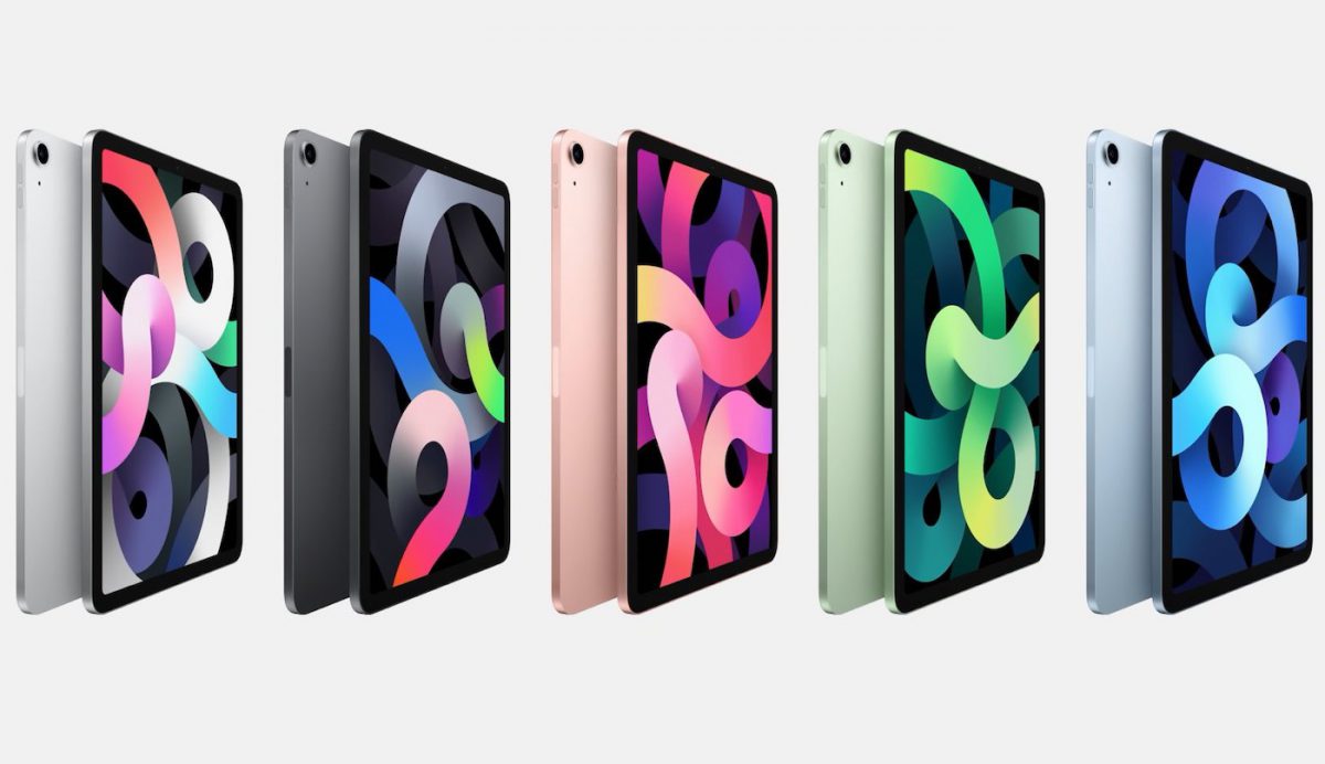 iPad Air 4 Officiel Coloris 2020