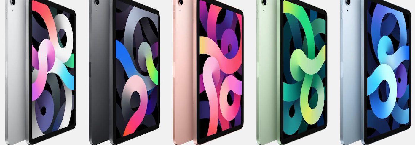 iPad Air 4 Officiel Coloris 2020