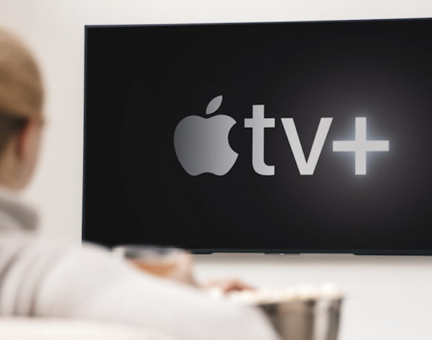Apple TV Plus Logo Televiseur