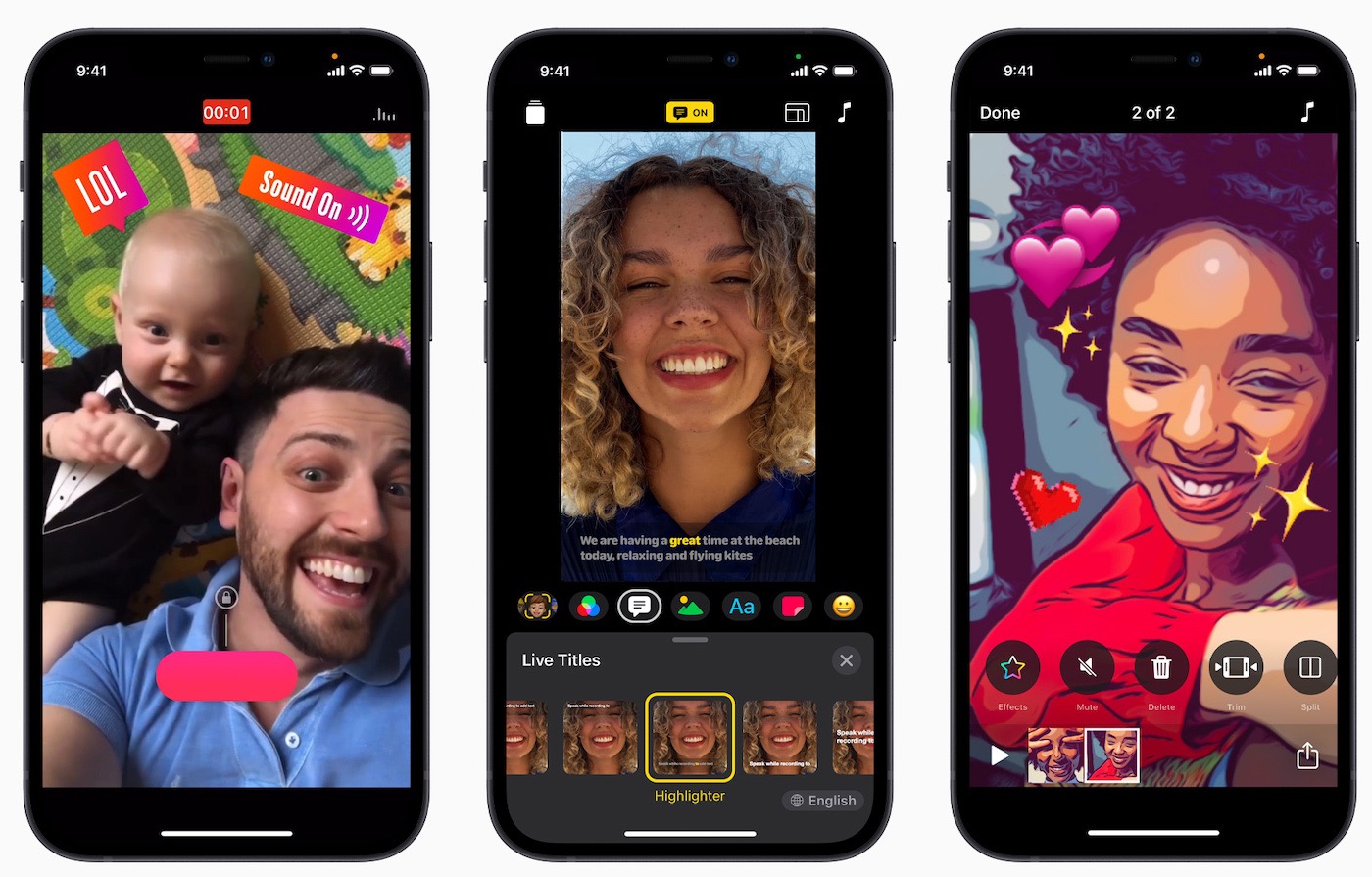 Clips 3.0 Application iPhone