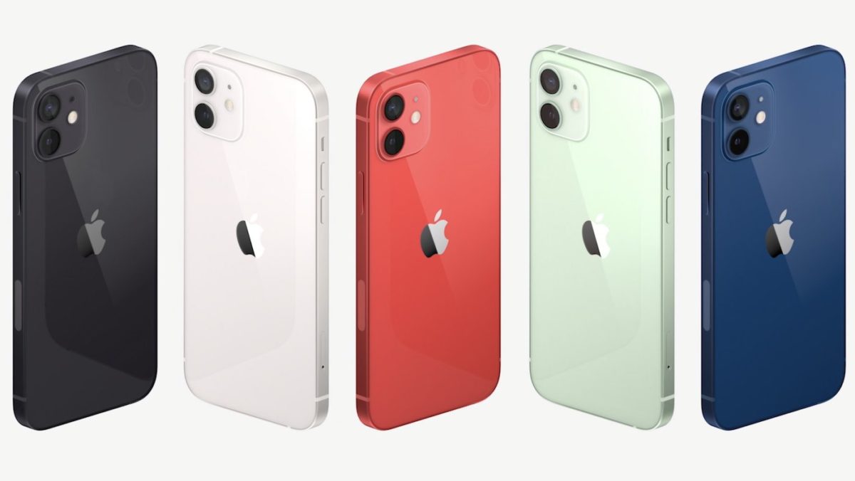 iPhone 12 Arrière Coloris Officiel