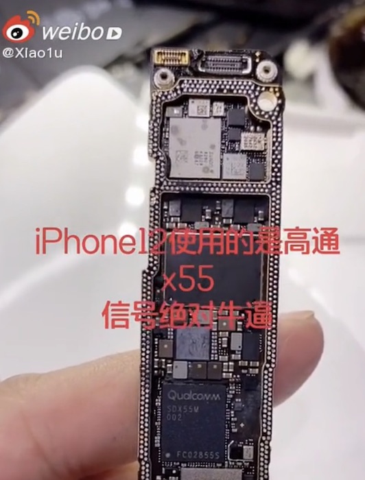 iPhone 12 Snapdragon X55