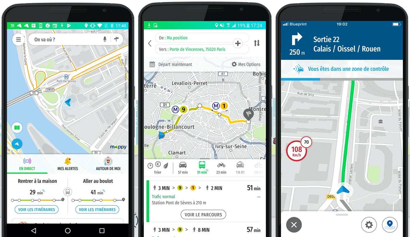 Application Android Mappy
