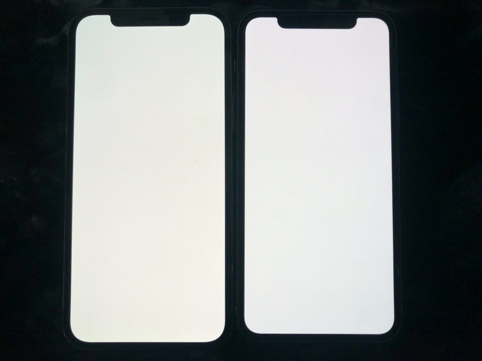Ecran Jaune iPhone 12 Pro vs iPhone 11 Pro