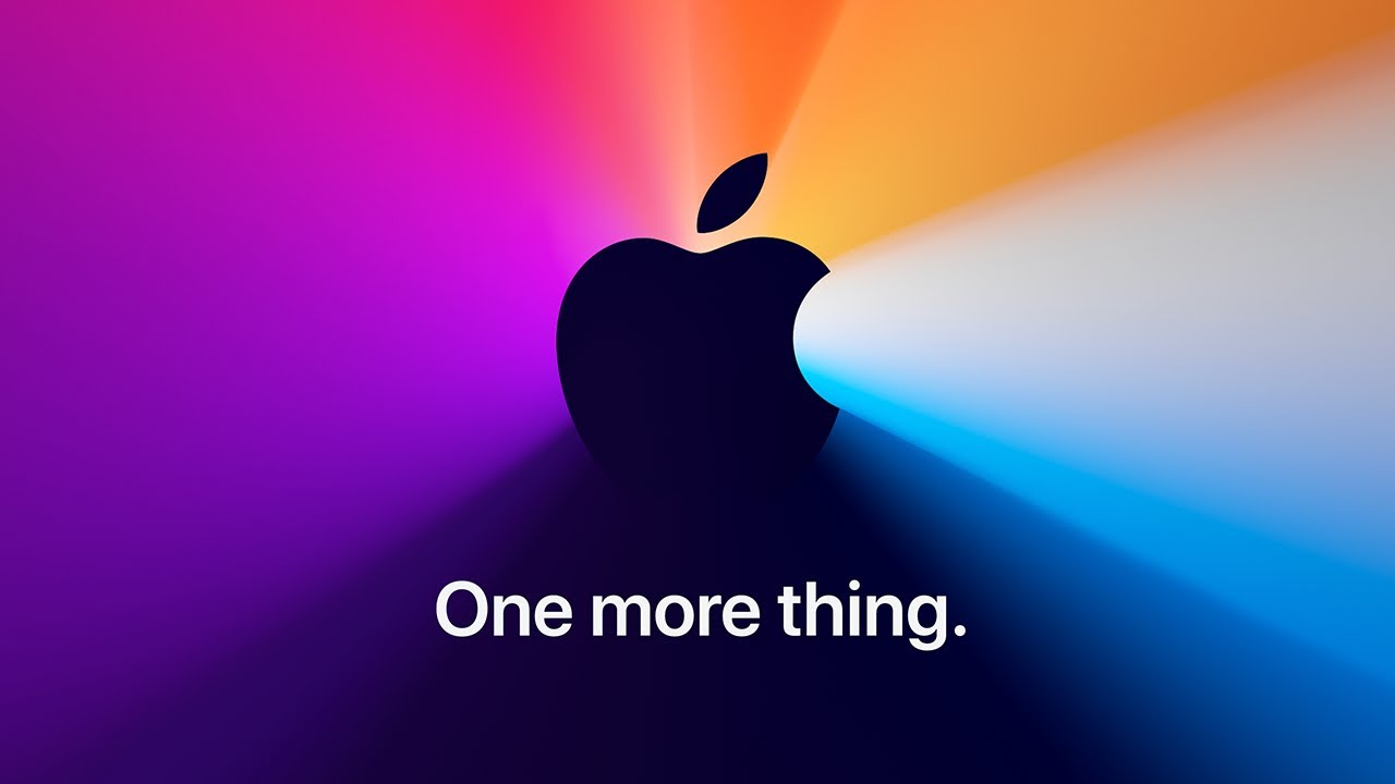 Invitation Keynote Apple 10 Novembre 2020 One More Thing