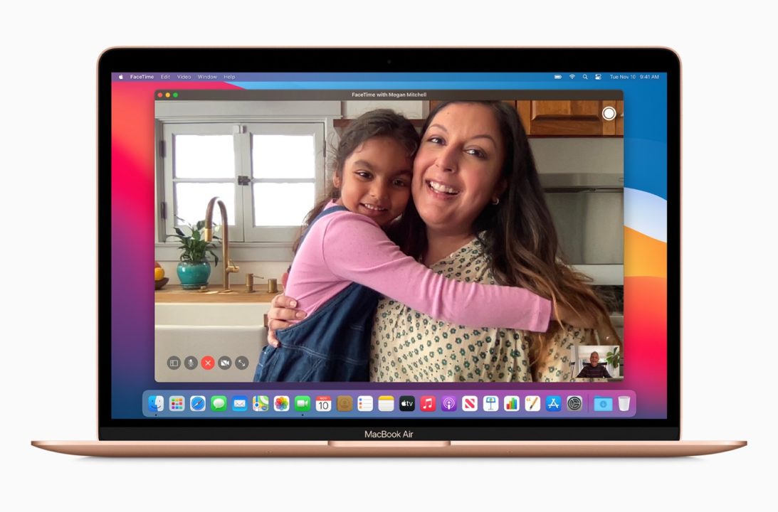 MacBook Air 2020 M1 Appel FaceTime