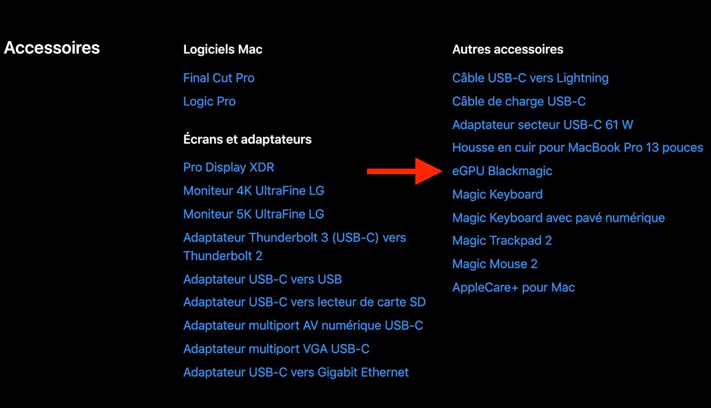 Apple M1 Egpu Les Mac M1 ne supportent pas les eGPU - iPhoneAddict.fr