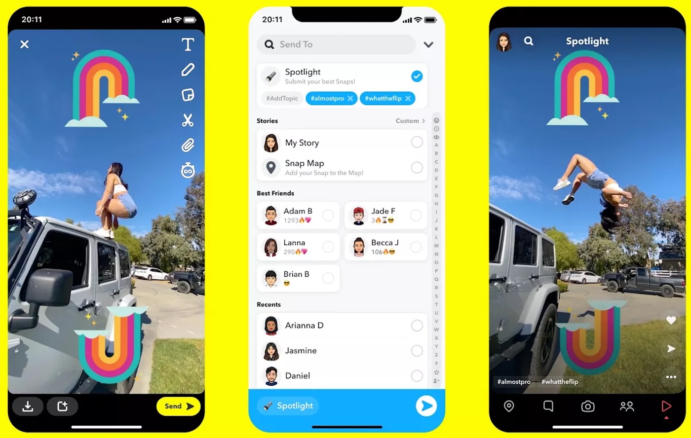 Snapchat Spotlight
