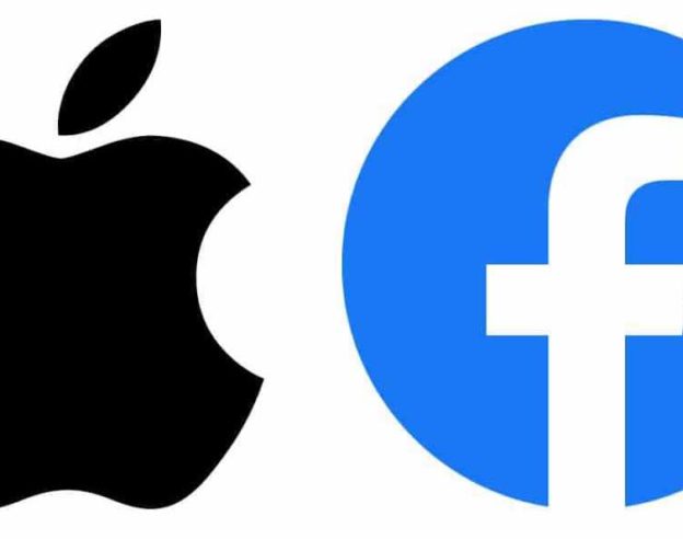 Apple Facebook Logos