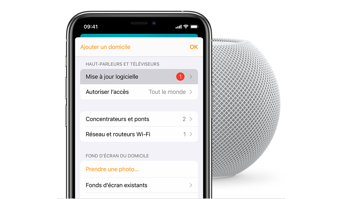 HomePod mini Mise à Jour