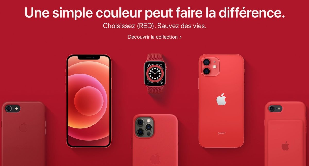 Journee Lutte Contre Sida 2020 Apple Produits RED